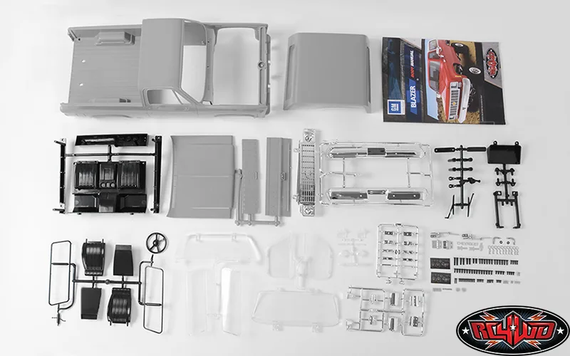 RC4WD Chevrolet Blazer Hard Body Complete Set Z-B0092 - Görsel 9