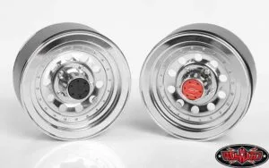 Classic 10-Hole Chrome 1.9" Beadlock Wheels Z-W0296